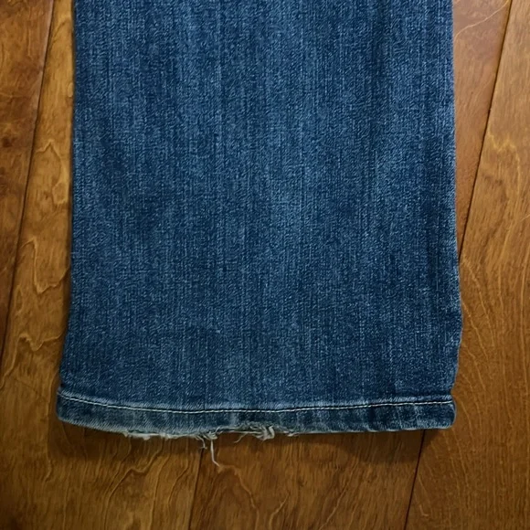 Vintage Calvin Klein Y2K Ultimate Boot Cut Leg Jeans Size 28 / 6 Low Rise Retro - Picture 11 of 15